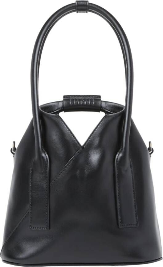 MM6 Maison Margiela Japanse Crossbody Tas met 3 Bandjes Black Dames