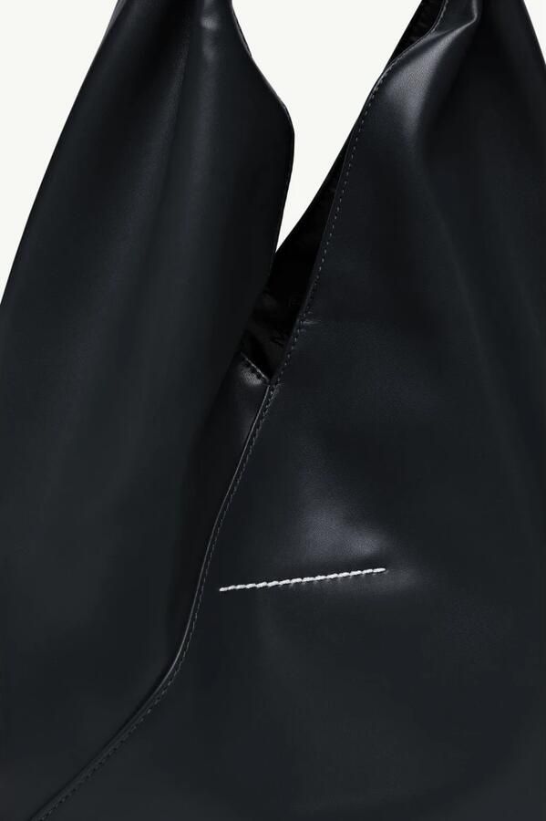 MM6 Maison Margiela Japanse handtas in zwart synthetisch leer Black Dames - Foto 2