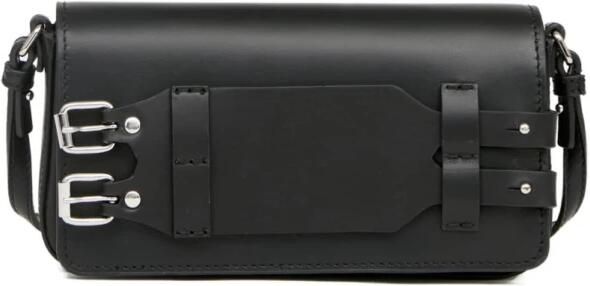 MM6 Maison Margiela Hobo bags Structured Black Bag With Unique Buckle Detail in zwart - Foto 2