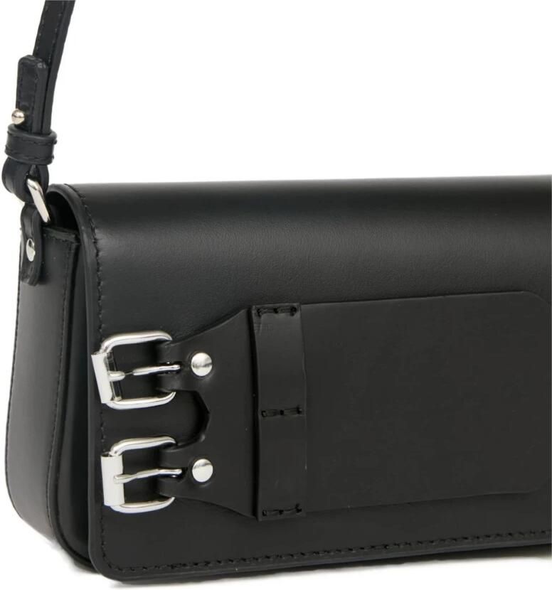 MM6 Maison Margiela Hobo bags Structured Black Bag With Unique Buckle Detail in zwart - Foto 3