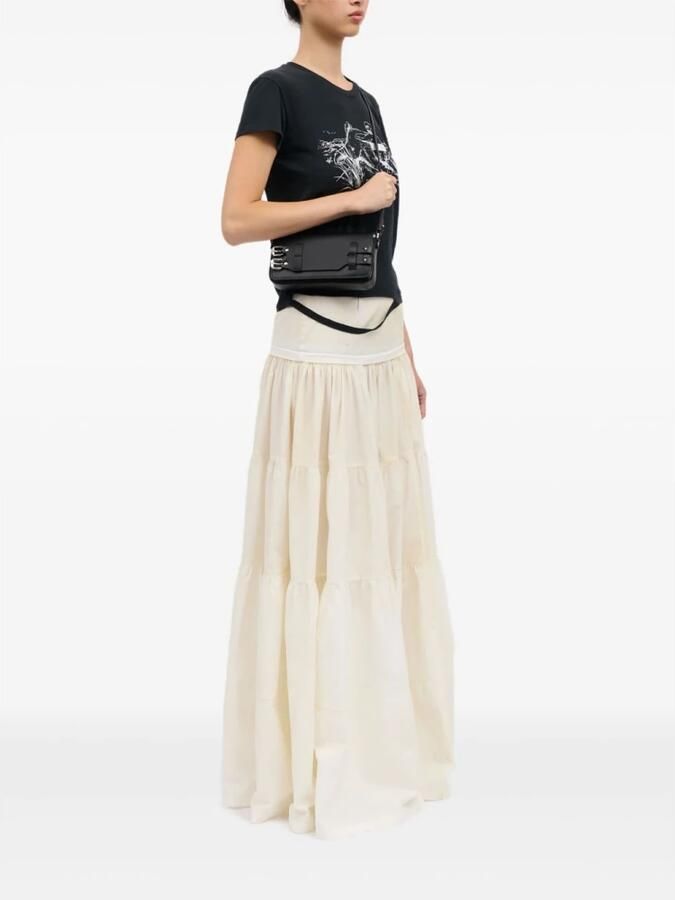 MM6 Maison Margiela Hobo bags Structured Black Bag With Unique Buckle Detail in zwart - Foto 5