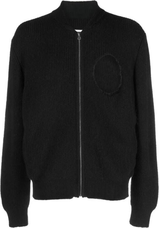 MM6 Maison Margiela Moderne Sweatshirt met rits Zwart Heren