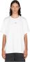 MM6 Maison Margiela T-shirt met numeriek logo en oversized pasvorm White - Thumbnail 3