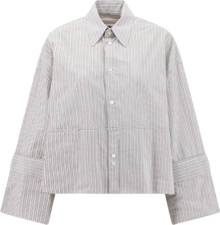MM6 Maison Margiela Shirt Grijs Dames