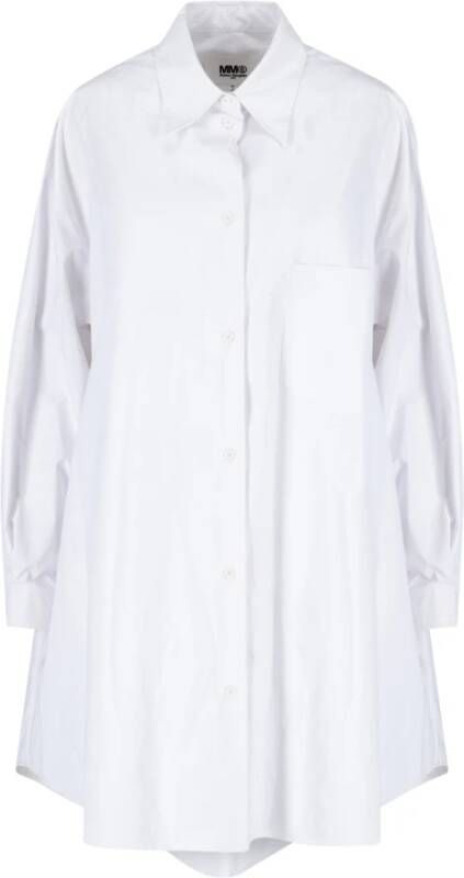 MM6 Maison Margiela Shirt Wit Dames