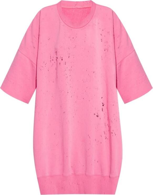 MM6 Maison Margiela T-shirt Roze Dames