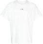 MM6 Maison Margiela T-shirt met numeriek logo en oversized pasvorm White - Thumbnail 5