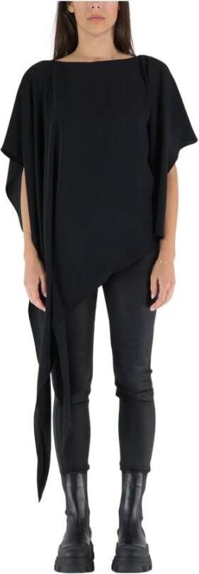 MM6 Maison Margiela T-Shirts Zwart Dames