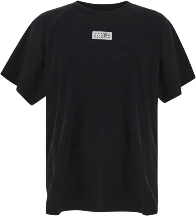 MM6 Maison Margiela T-Shirts Zwart Heren