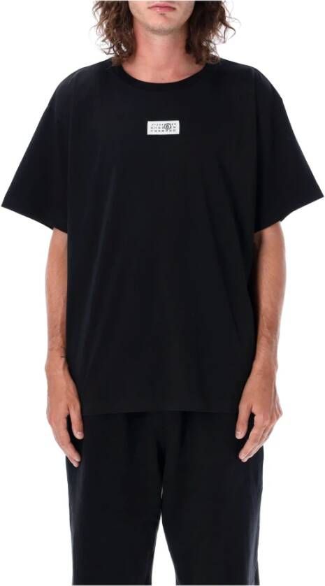 MM6 Maison Margiela T-Shirts Zwart Heren