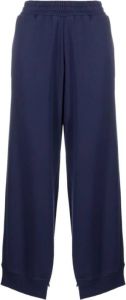 MM6 Maison Margiela Wide Trousers Blauw Dames
