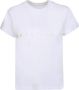 MM6 Maison Margiela Wit T-shirt met logo print White Dames - Thumbnail 1