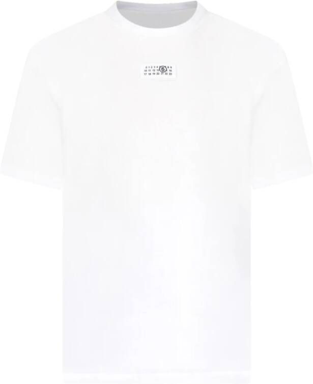 MM6 Maison Margiela Witte T-shirts en Polos van MM6 Wit Dames