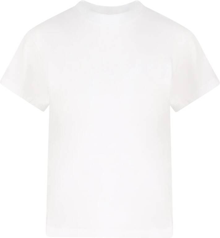 MM6 Maison Margiela Women Clothing T-Shirts Polos White Ss23 Wit Dames