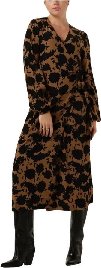 MODSTRÖM Modström Dames Jurken Allison Print Dress Bruin - Foto 6