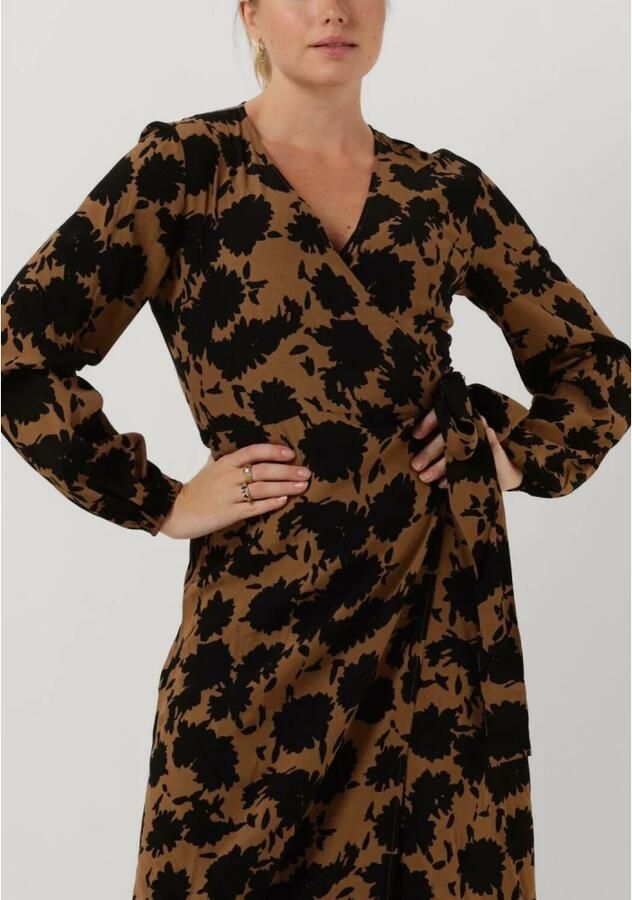 MODSTRÖM Modström Dames Jurken Allison Print Dress Bruin - Foto 4