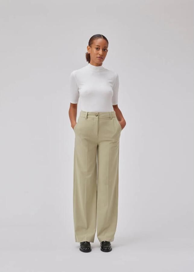 MODSTRÖM Modström Dames Broeken Ankermd Pants Beige - Foto 5