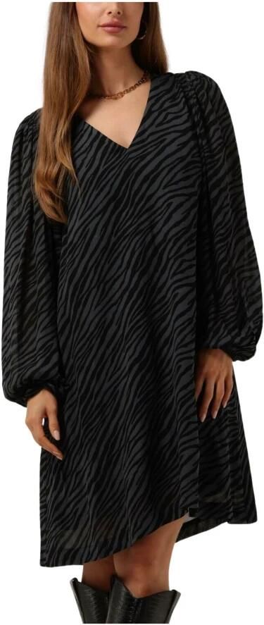 MODSTRÖM Modström Dames Jurken Ariella Print Dress Donkergrijs - Foto 3