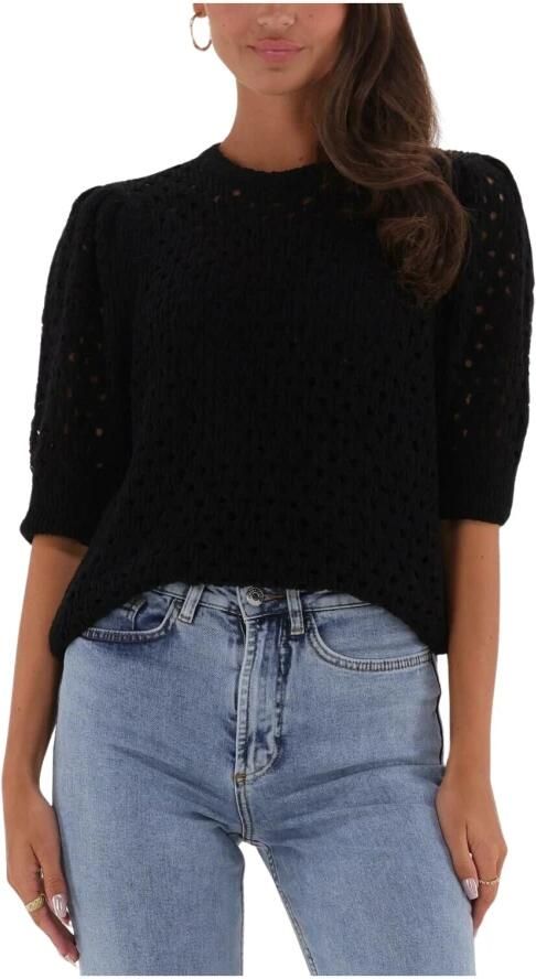 MODSTRÖM Modström Dames Tops & T-shirts Aurora O-neck Zwart - Foto 3