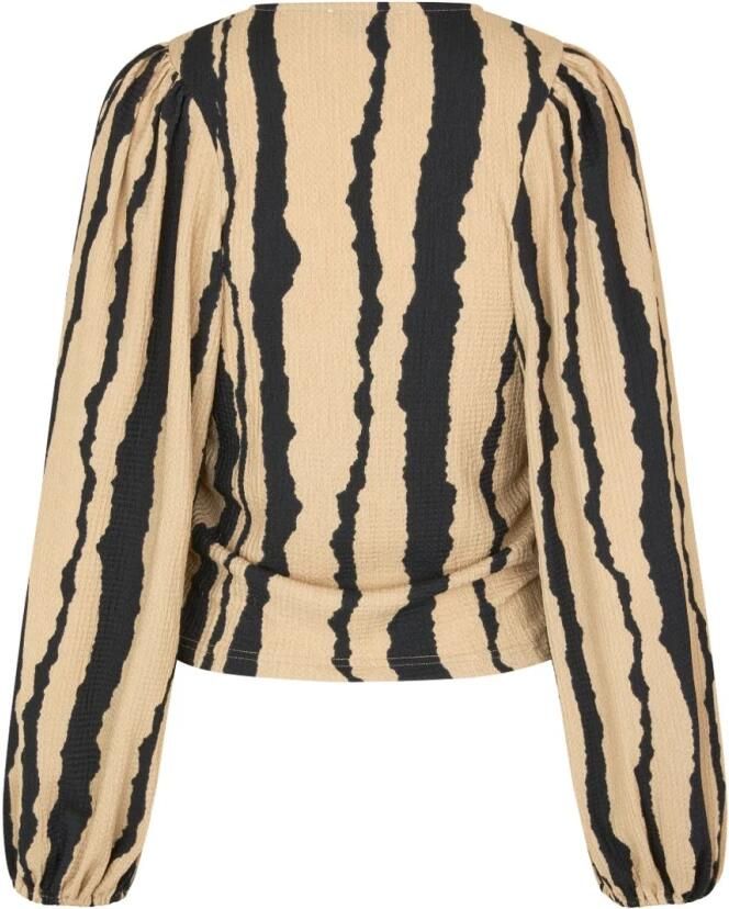MODSTRÖM Modström Dames Blouses Harlandmd Print Top Beige - Foto 4
