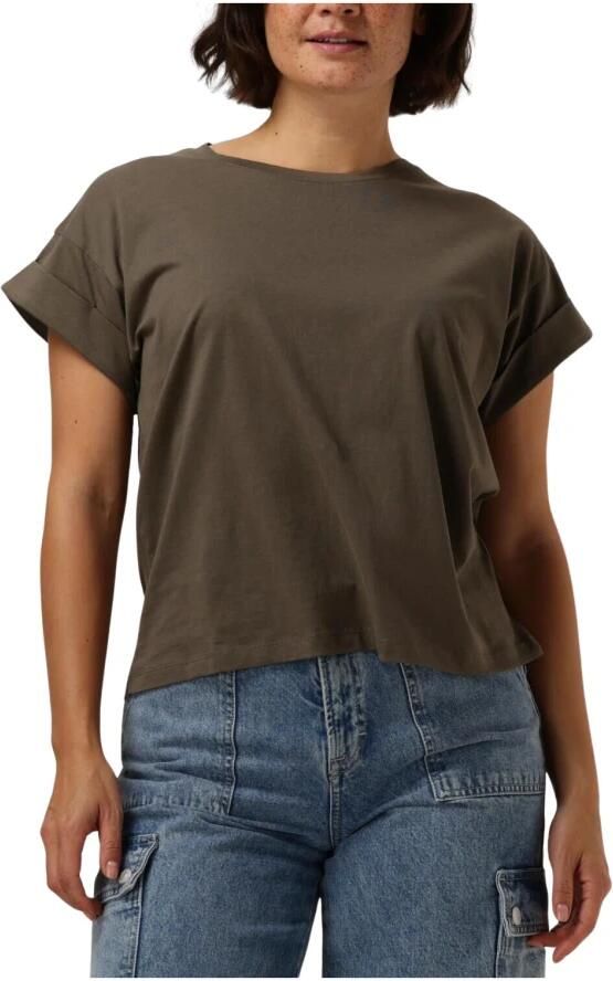 MODSTRÖM Modström Dames Tops & T-shirts Brazilmd Short T-shirt Grijs - Foto 3