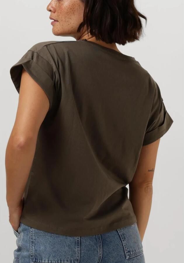 MODSTRÖM Modström Dames Tops & T-shirts Brazilmd Short T-shirt Grijs - Foto 2