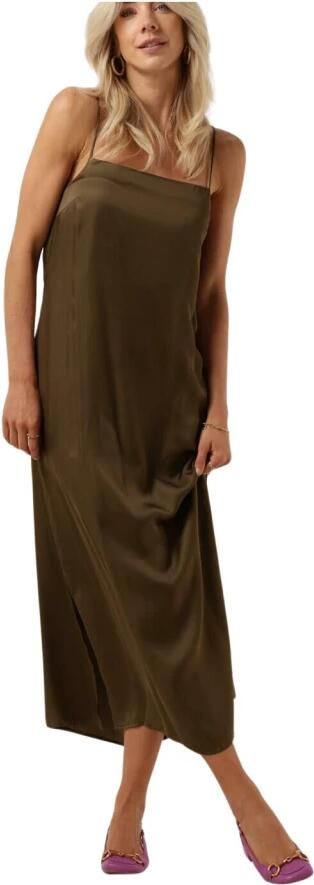 MODSTRÖM Modström Dames Jurken Carwyn Dress Donkergroen - Foto 4