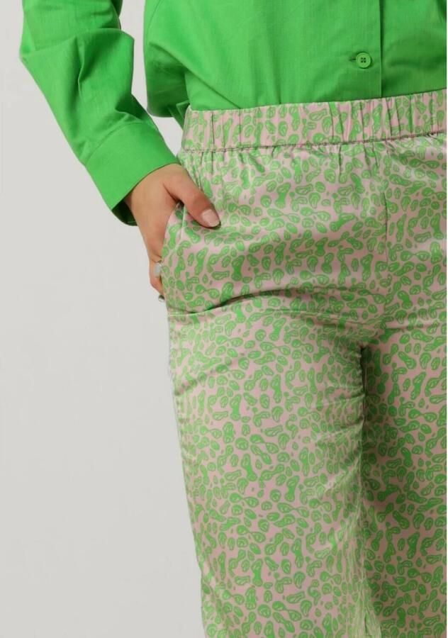 MODSTRÖM Modström Dames Broeken Clarke Print Pants Groen - Foto 4