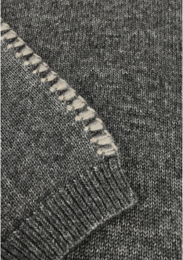 MODSTRÖM Modström Dames Truien & Vesten Linemd O-neck Donkergrijs - Foto 5