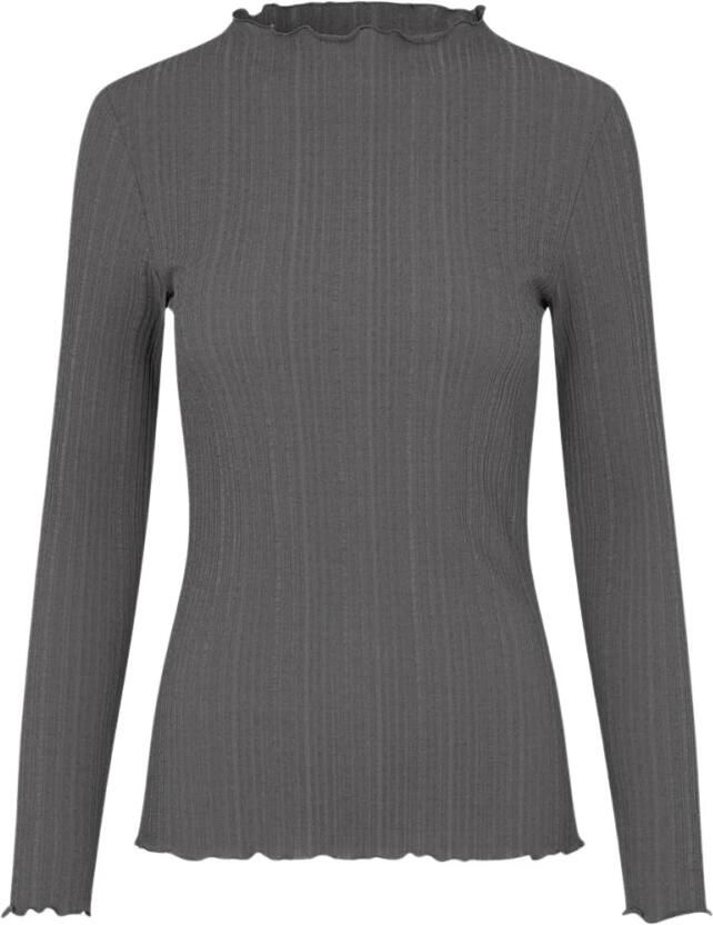 MODSTRÖM Modström Dames Tops & T-shirts Oasismd T-neck Antraciet - Foto 3