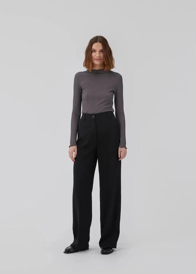 MODSTRÖM Modström Dames Tops & T-shirts Oasismd T-neck Antraciet