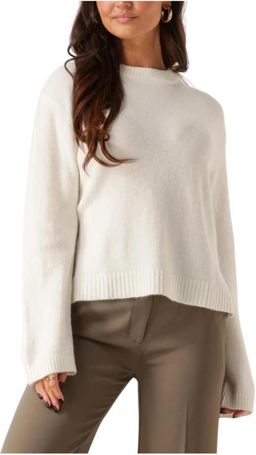 MODSTRÖM Modström Dames Truien & Vesten Treemd O-neck Ecru - Foto 7