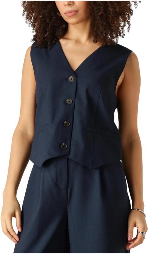 MODSTRÖM Modström Dames Blazers Galemd 2 Vest Donkerblauw - Foto 3