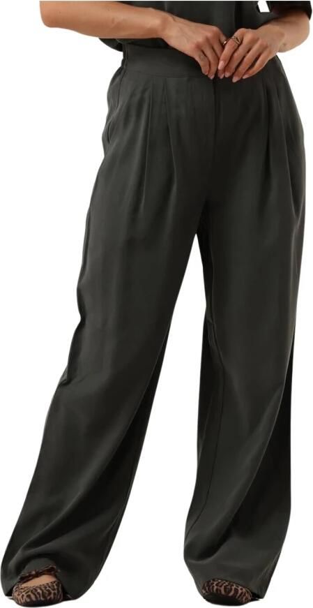 Modström Groene Harbor Pantalon Rechte Pijp Green Dames - Foto 8