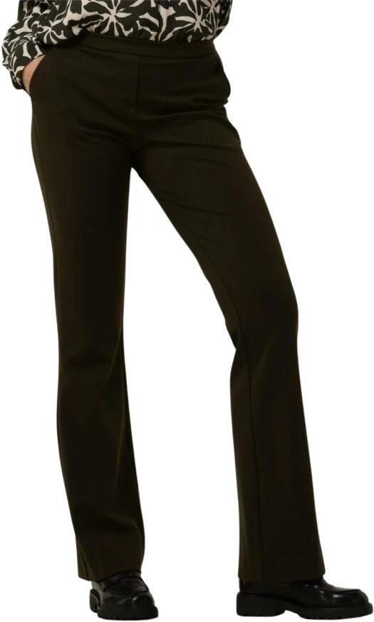 MODSTRÖM Modström Dames Broeken Tanny Flare Pants Donkergroen - Foto 3