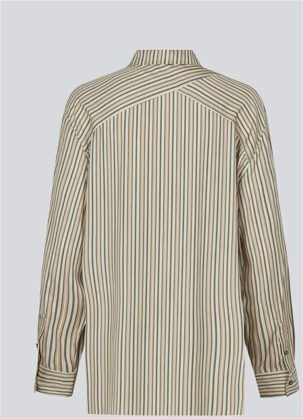 Modström Gestreept Oversized Shirt Multicolor Dames - Foto 3