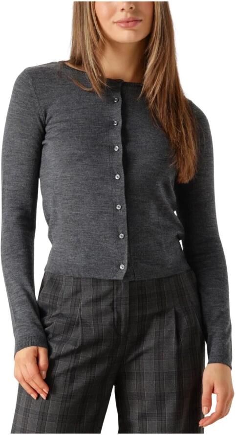 MODSTRÖM Modström Dames Truien & Vesten Hirokimd Short Cardigan Grijs - Foto 7