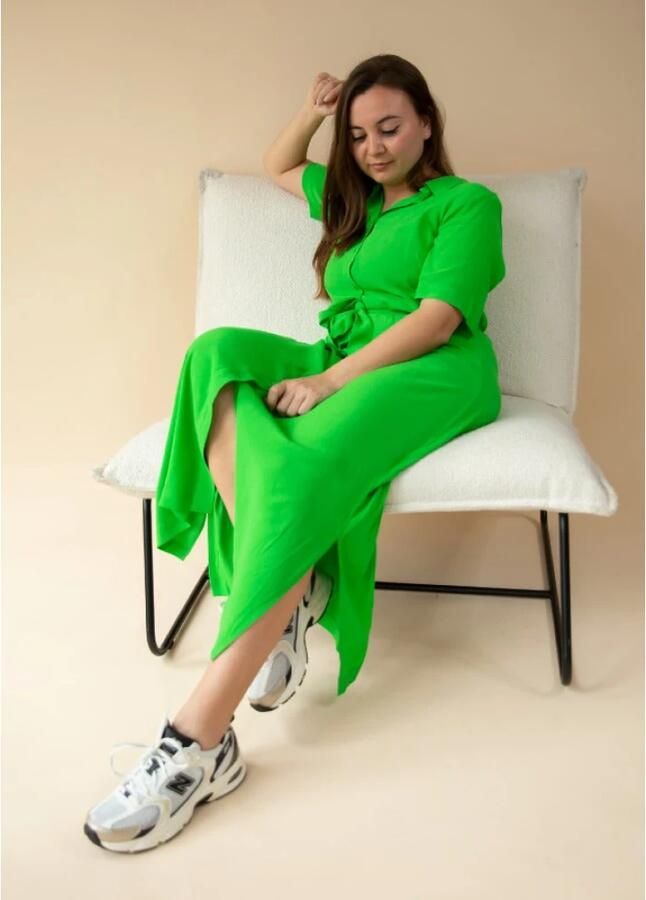 MODSTRÖM Modström Dames Jurken Cash Long Dress Groen - Foto 2