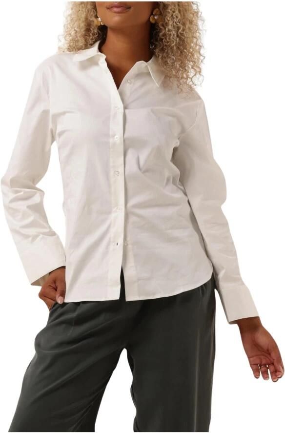 MODSTRÖM Modström Dames Blouses Harrisonmd Long Shirt Wit - Foto 7