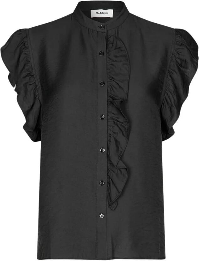 MODSTRÖM Modström Dames Tops & T-shirts Holidaymd Top Zwart