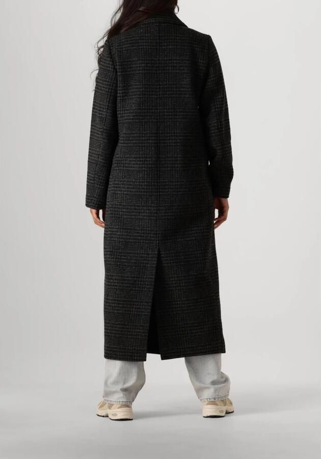 MODSTRÖM Modström Dames Jassen Junipermd Check Coat Donkergrijs - Foto 6