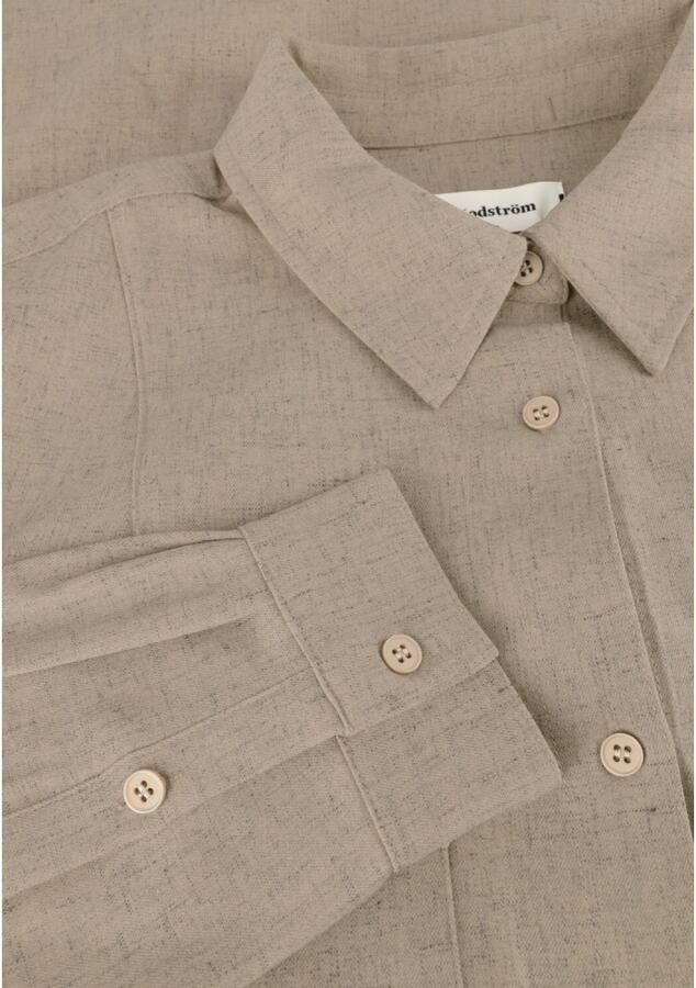 MODSTRÖM Modström Dames Blouses Kalemmd Shirt Beige