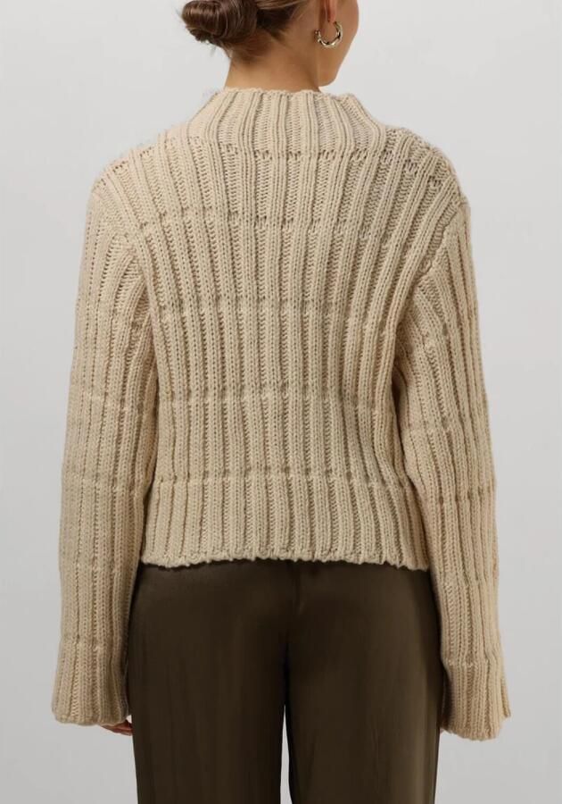 MODSTRÖM Modström Dames Truien & Vesten Felipemd Short T-neck Beige - Foto 2