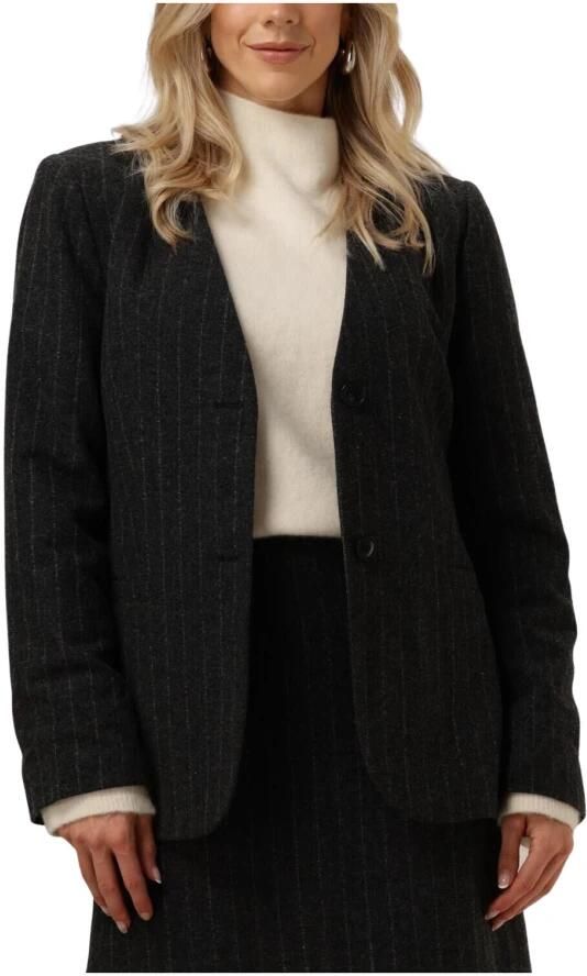 MODSTRÖM Modström Dames Blazers Kristolmd Blazer Donkergrijs - Foto 7