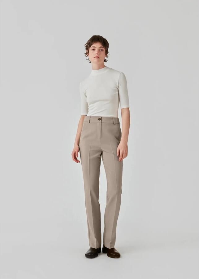 MODSTRÖM Modström Dames Tops & T-shirts Krown T-shirt Gebroken Wit - Foto 8