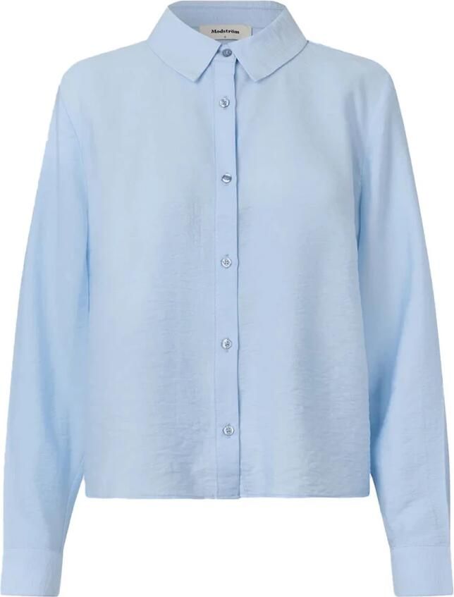 MODSTRÖM Modström Dames Blouses Hudgesmd Shirt Lichtblauw - Foto 7