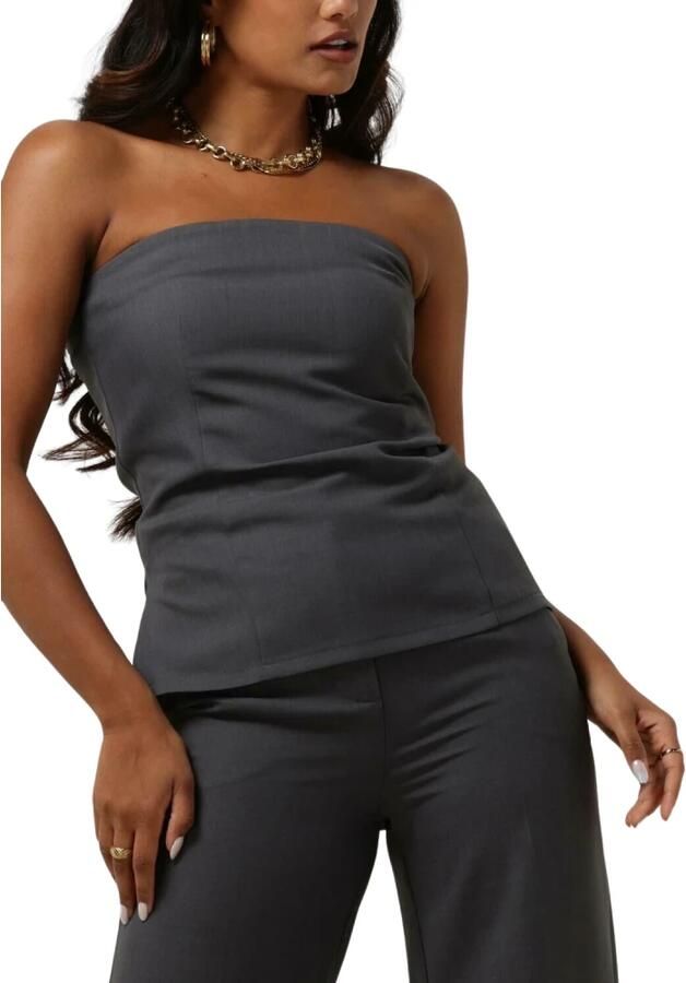 Modström Minimalistische Top voor Grijze Outfits Gray Dames - Foto 6