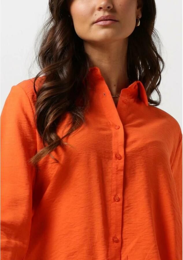 Modström Oranje Blouse: Stijlvol en Elegant Orange Dames