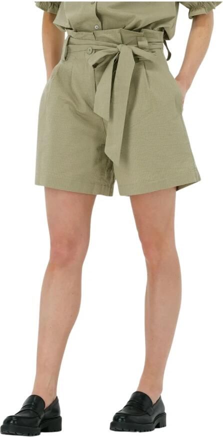 MODSTRÖM Modström Dames Broeken Panne Shorts Beige - Foto 4