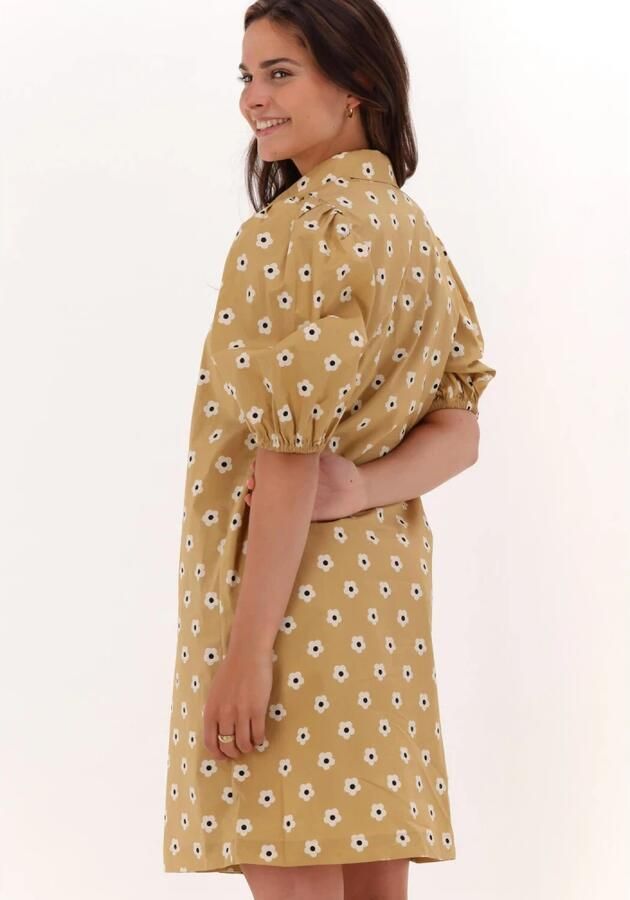 MODSTRÖM Modström Dames Jurken Rossa Print Dress Oker - Foto 3